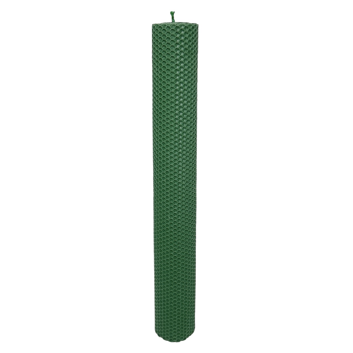 Lumanari ceara naturala tip fagure 41cm verde smarald diametru 5.5cm