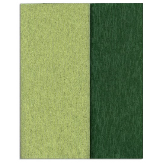 Hartie creponata Gloria Doublette verdes lamaie-verde muschi, cod 3341